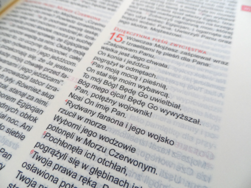 Biblia Pamiątka Chrztu Świętego