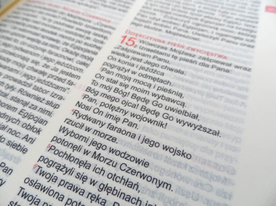 Biblia Pamiątka Chrztu Świętego