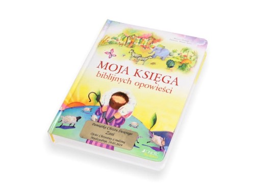 Książka z grawerem. Moja księga biblijnych opowieści
