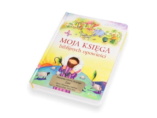 Książka z grawerem. Moja księga biblijnych opowieści