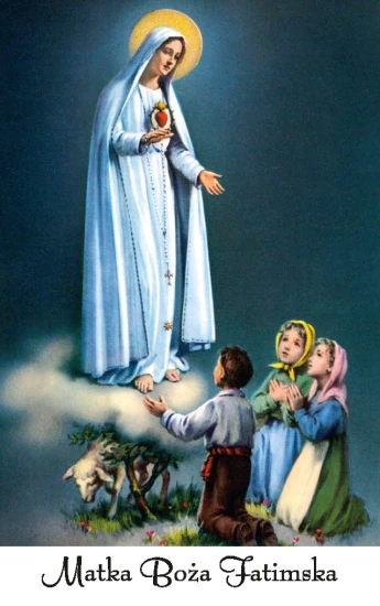 Karta modlitwa - Matka Boża Fatimska