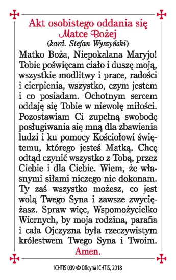 Obraz Matki Bożej Częstochowskiej