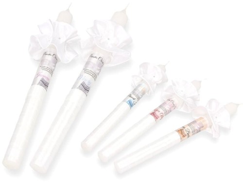 Świeca AMAZON na Chrzest Święty - pamiątka imię i data