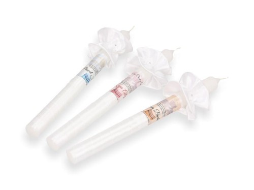 Świeca AMAZON na Chrzest Święty - pamiątka imię i data