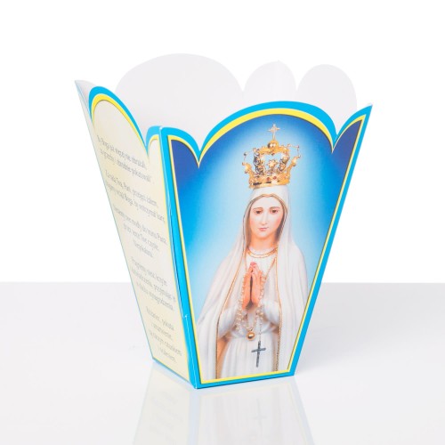 Okapnik / osłonka do świecy - papierowy