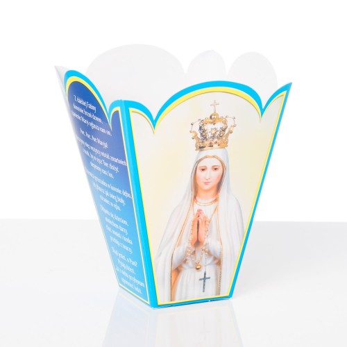 Okapnik / osłonka do świecy - papierowy