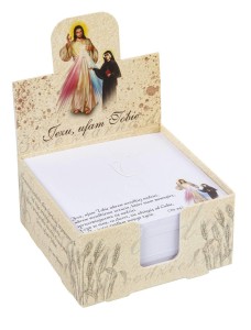 Notes biurkowy z sentencjami - Jezu Ufam Tobie