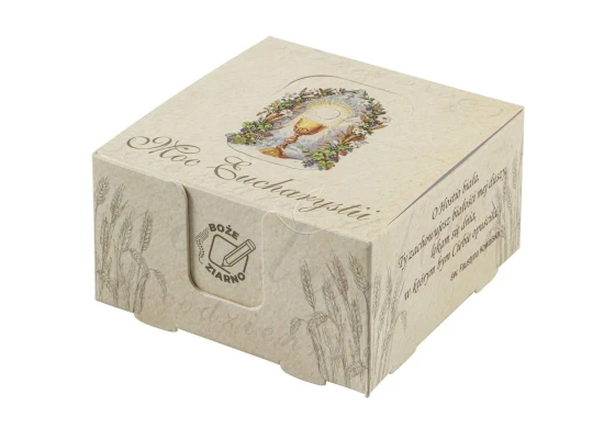 Moc Eucharystii - Notes biurkowy z sentencjami