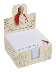 Notes biurkowy z sentencjami - Myśli św. Jana Pawła II