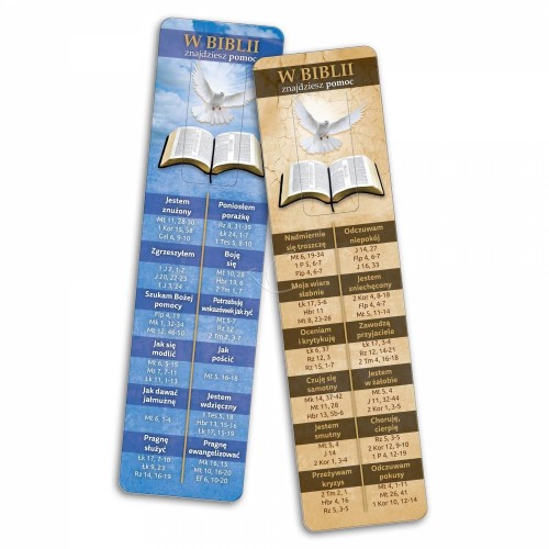 Zakładka do książki - W Biblii znajdziesz pomoc