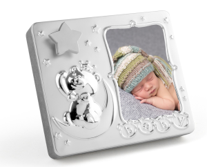 Ramka na zdjęcia z posrebrzaną pozytywką - Pamiątka & Upominek