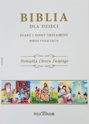 Dodatkowe ETUI z napisem Pamiątka Chrztu Świętego