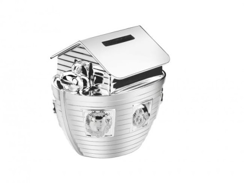 Posrebrzana skarbonka Arka Nowego - Pamiątka & Upominek