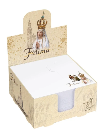 Fatima - Notes biurkowy z sentencjami