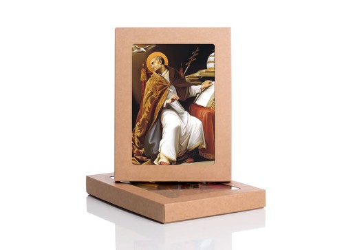 Ikona Święty Grzegorz z certyfikatem