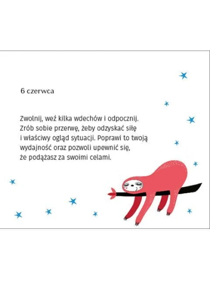 Codziennik na biurko. Bądź piękna i szczęśliwa przez cały rok