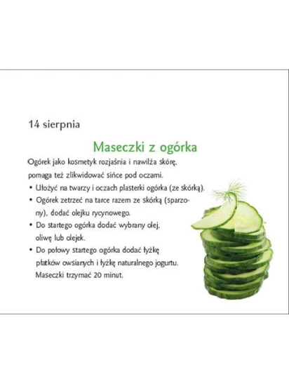 Codziennik na biurko. Bądź piękna i szczęśliwa przez cały rok