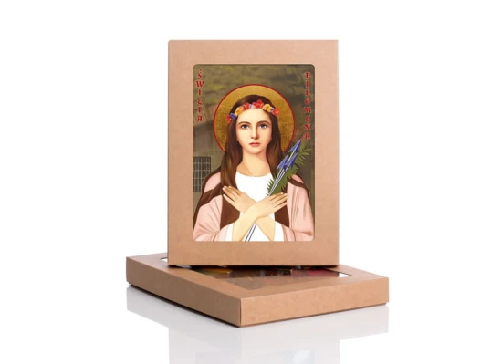 Ikona Święta Filomena z certyfikatem - 17x23cm
