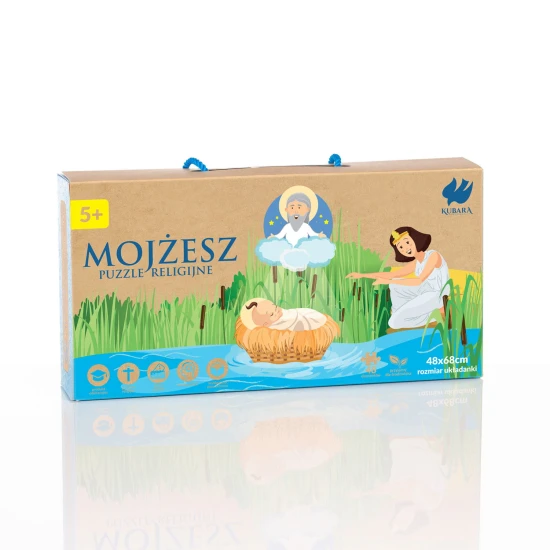 Puzzle religijne Mojżesz - 48 elementów