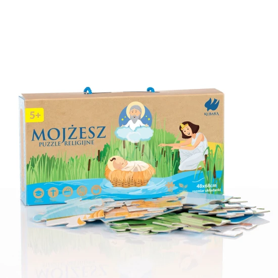 Puzzle religijne Mojżesz - 48 elementów