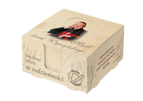 Notes biurkowy z sentencjami - Myśli Kardynała Stefana Wyszyńskiego