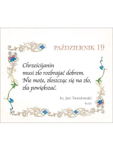 Codziennik na biurko. Z wiarą przez 365 dni