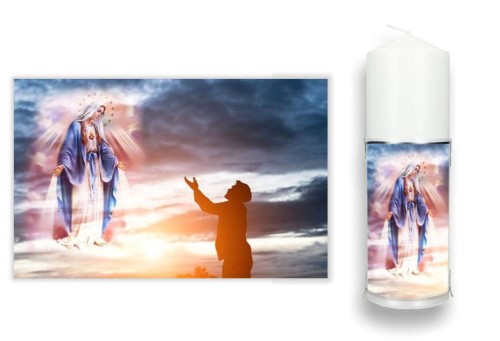 Świeca Matka Boża z Trevignano Romano 3 DNI CIEMNOŚCI