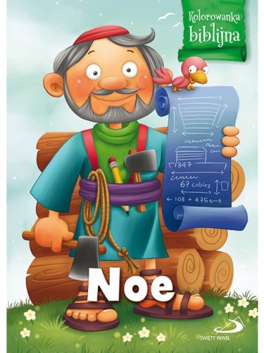 Kolorowanka biblijna - Noe