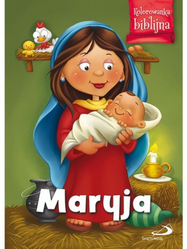 Kolorowanka biblijna - Maryja