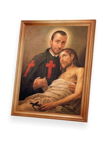 Święty Kamil de Lellis 27x23