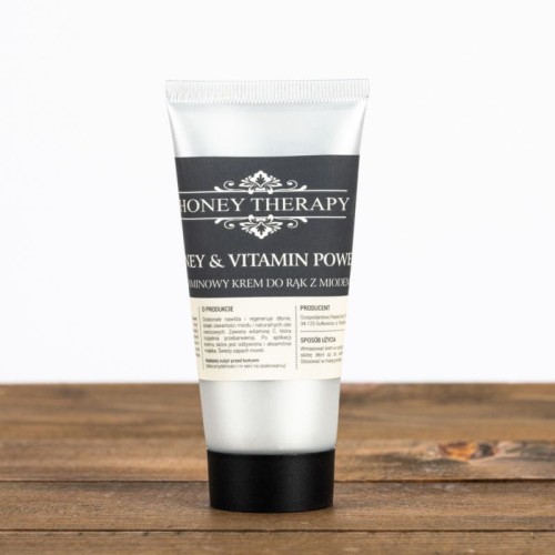 Witaminowy krem do rąk z miodem 50 ml Morela