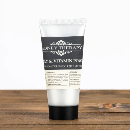 Witaminowy krem do rąk z miodem 50 ml Morela