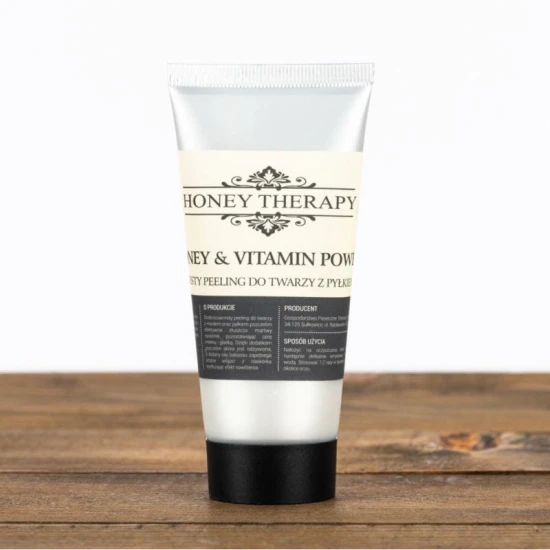 Peeling do twarzy z miodem i pyłkiem 50 ml