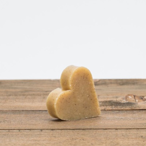 Mydło peelingujące z pyłkiem i miodem serduszko 20g