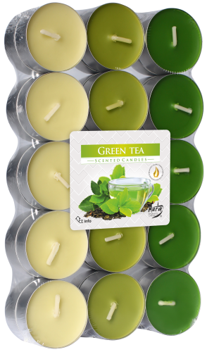 Podgrzewacze zapachowe 30szt - Zielona Herbata GREENTEA tealight