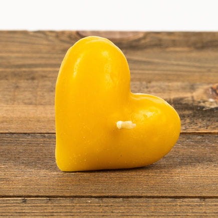 Świeca woskowa pływająca - serce