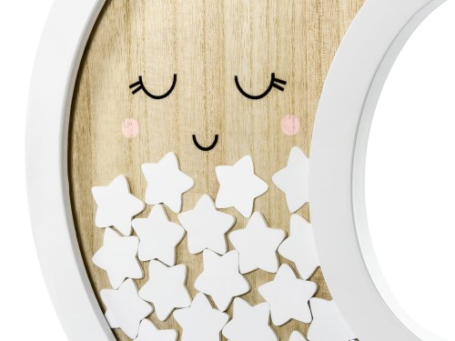 Drewniana księga gości - Słodki księżyc