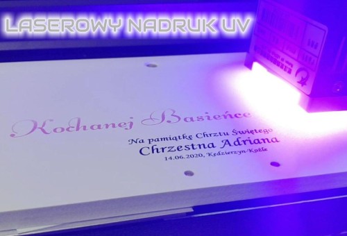 Laserowy nadruk UV