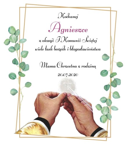 Komunia - słodki amarant