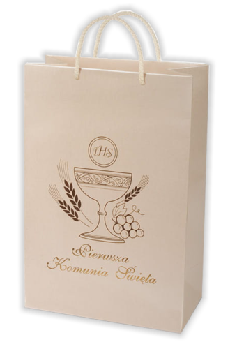 Torba prezentowa I Komunia Święta - PREMIUM