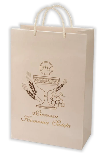 Torba prezentowa I Komunia Święta - PREMIUM