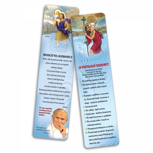 Zakładka do książki - Modlitwa kierowcy