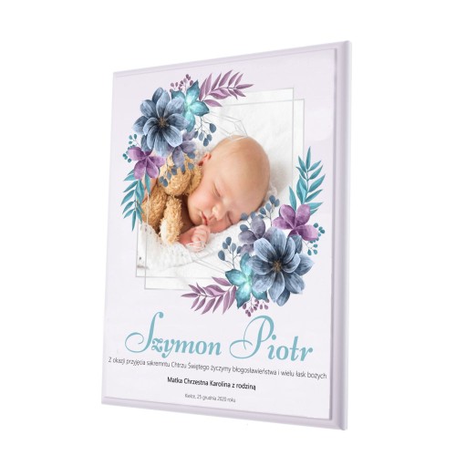 Wyjątkowa pamiątka ze zdjęciem na białym podkładzie - prezent NADRUK UV
