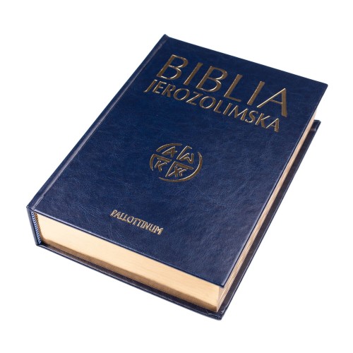 Biblia Jerozolimska (eko skóra, złocone brzegi, paginatory)