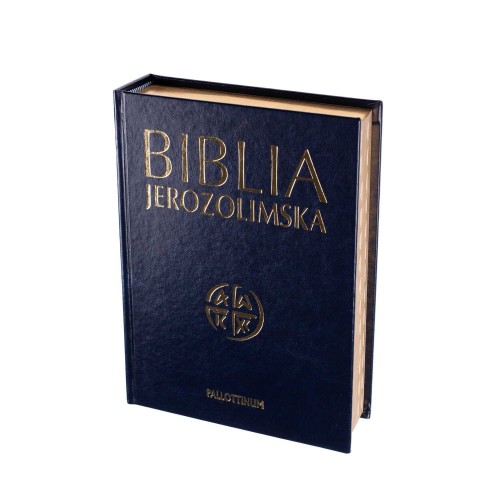Biblia Jerozolimska (eko skóra, złocone brzegi, paginatory)