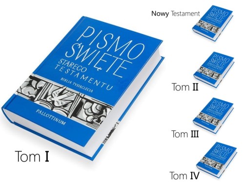 tom12345.jpgHIT! Zestaw 5 tomów Stary i Nowy Testament - BARDZO DUŻY DRUK