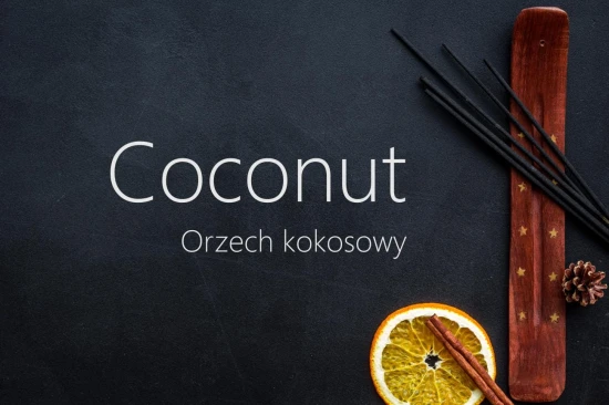 Kadzidło Indyjskie patyczki - Orzech kokosowy