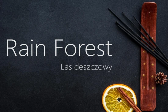 Kadzidło Indyjskie patyczki - Las deszczowy