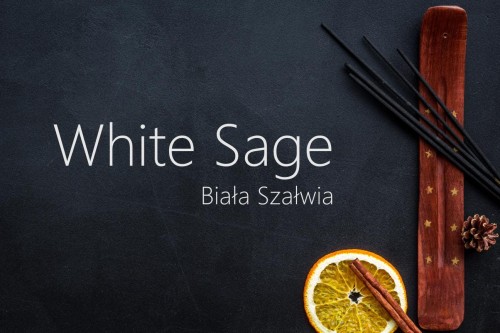 Kadzidło Indyjskie patyczki - Biała Szałwia