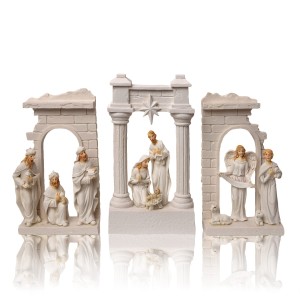 Szopka bożonarodzeniowa - świecąca - Bianco 